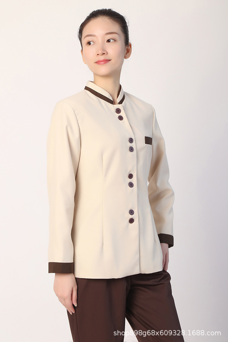 物业案场保洁服春秋装清洁服工作服保洁员服装