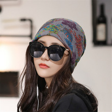 春季韩版帽子女包头护耳休闲加厚款仿羊绒保暖套头帽五角星月子帽