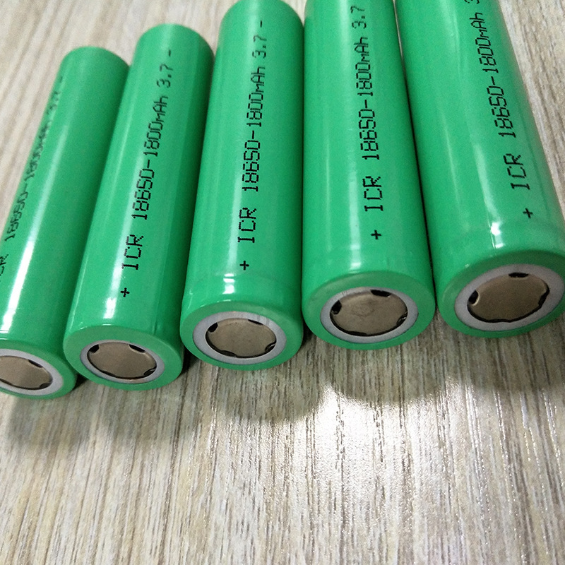 厂家直销18650锂电池1800毫安3.7v 实标容量 充电宝风扇