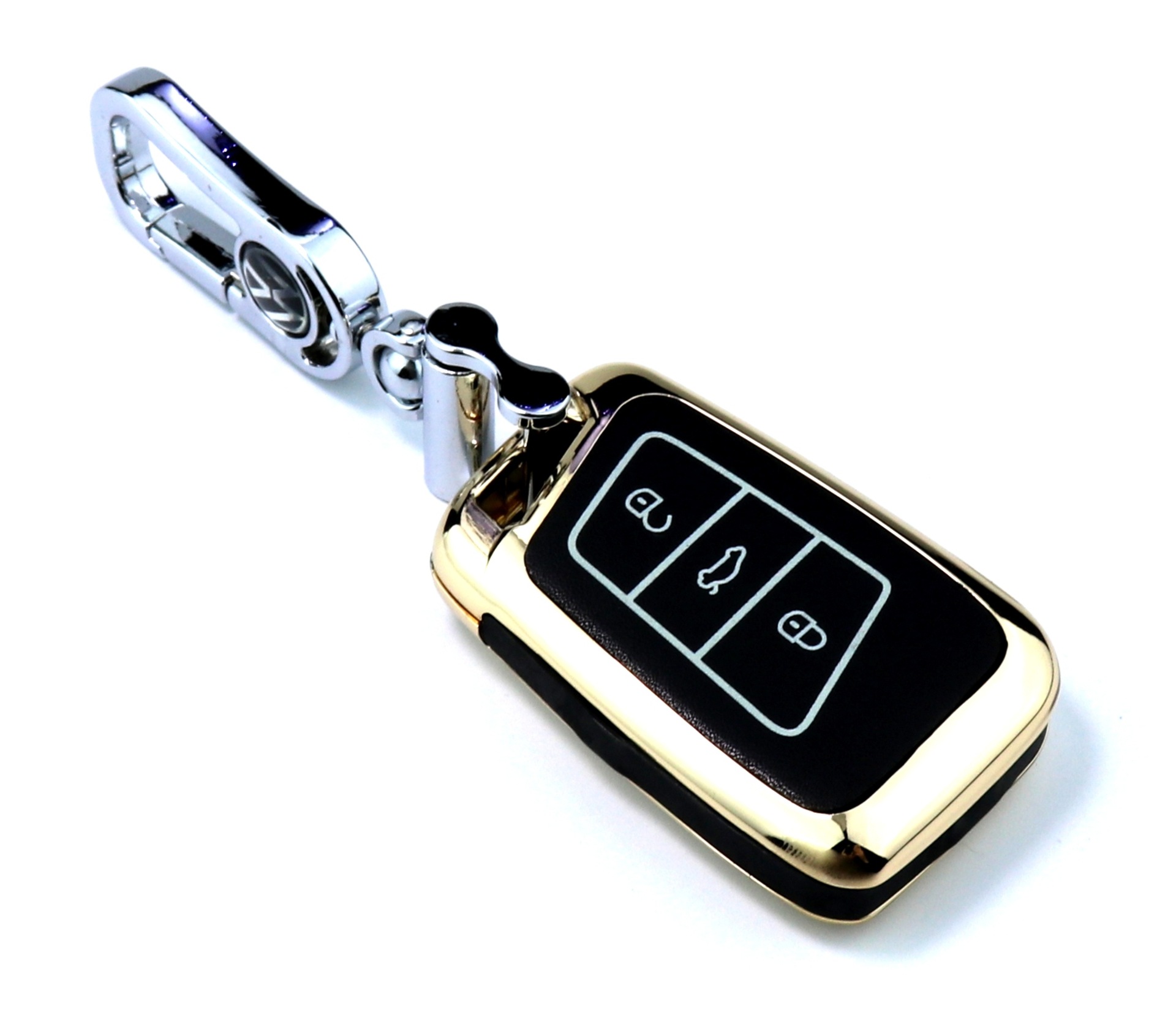 大众新迈腾金属汽车钥匙包 适用于大众17款迈腾锌合金钥匙壳套