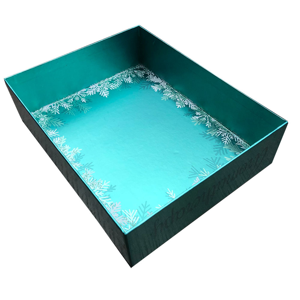 特种纸银卡纸天地盖面膜护肤品香水套装双面印刷包装纸盒子定制做