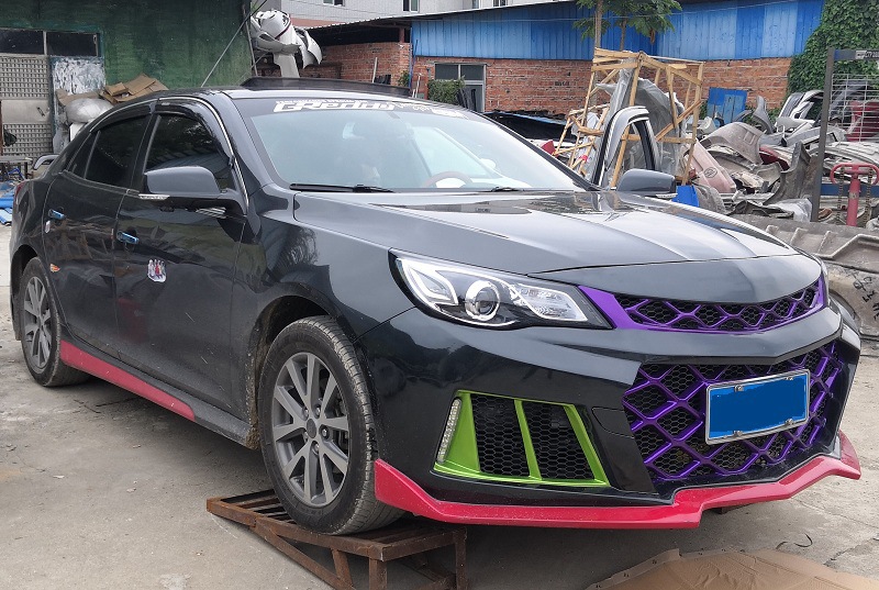 2017-18款迈锐宝改装大黄蜂大包围 雪佛兰迈锐宝 前杠 后唇 侧裙