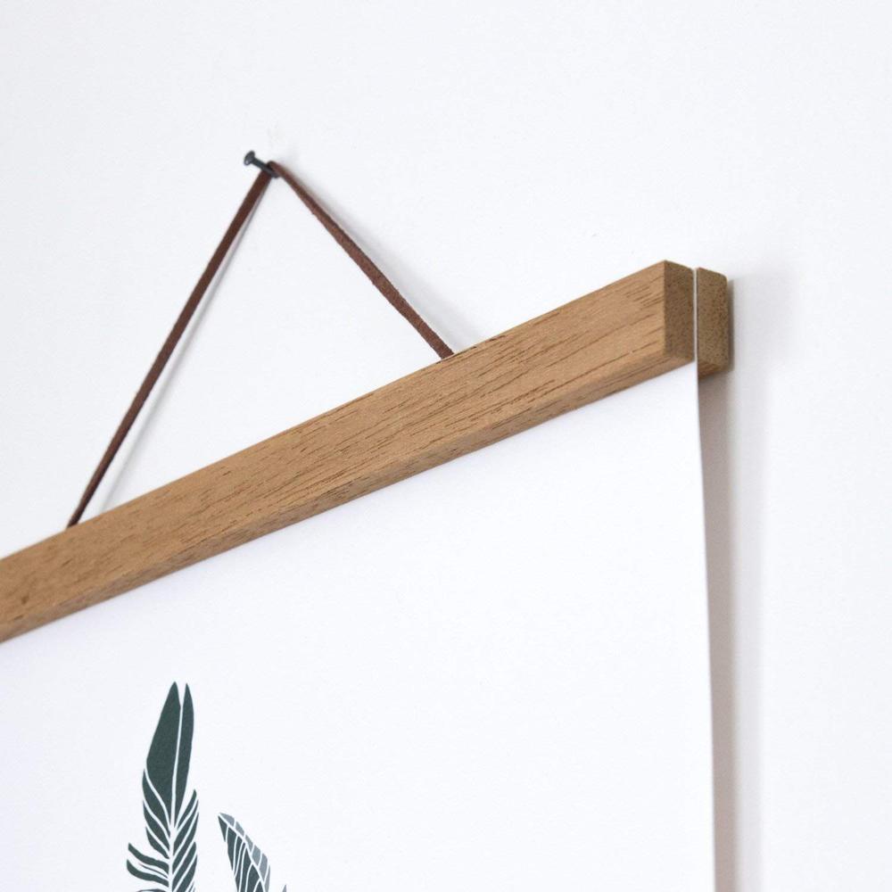 创意diy实木磁性挂轴 厂家直销可批发定制尺寸图案电表箱装饰挂画