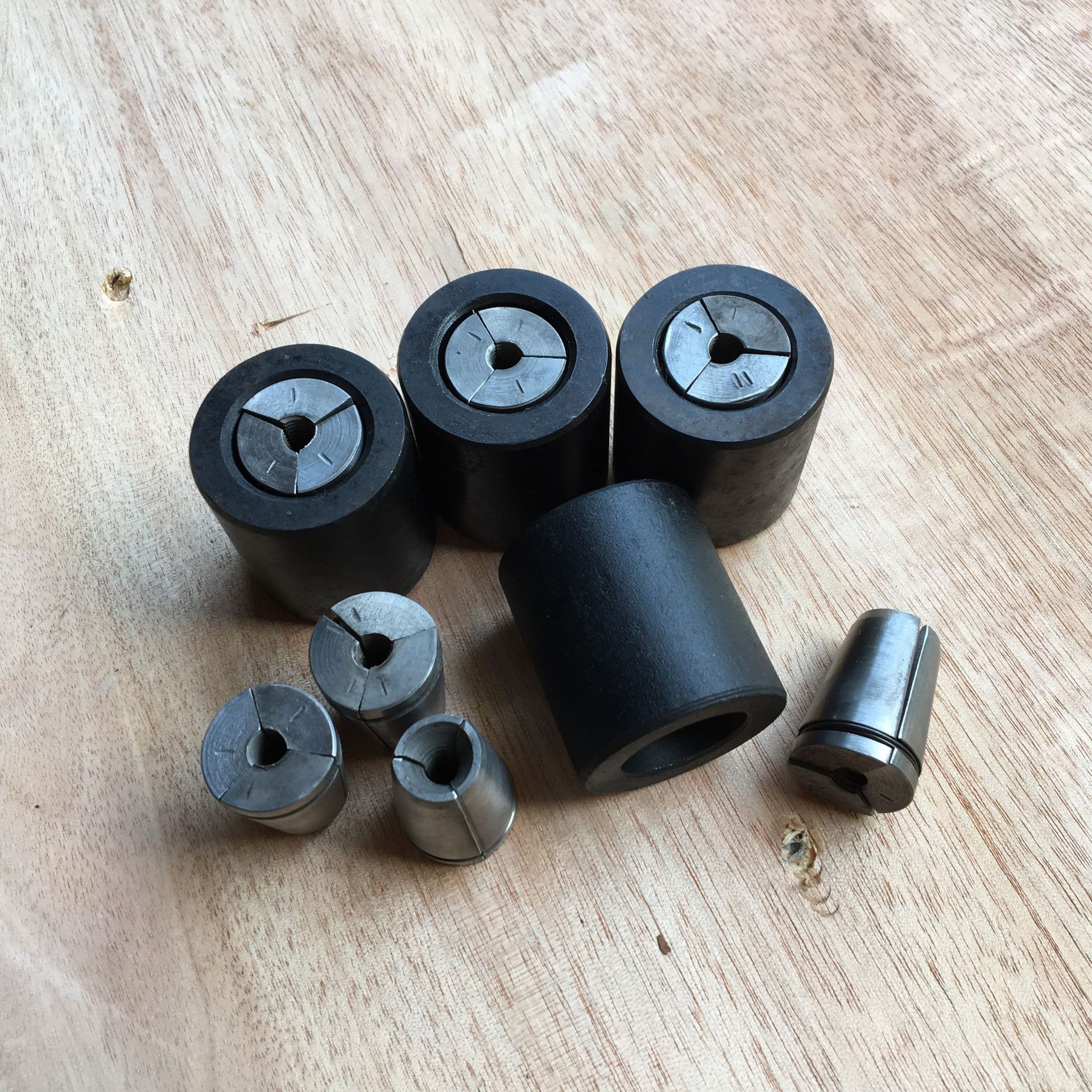 邱姆 厂家直销 钢丝锚具 两件套 单孔锚具 锚板 预应力夹具