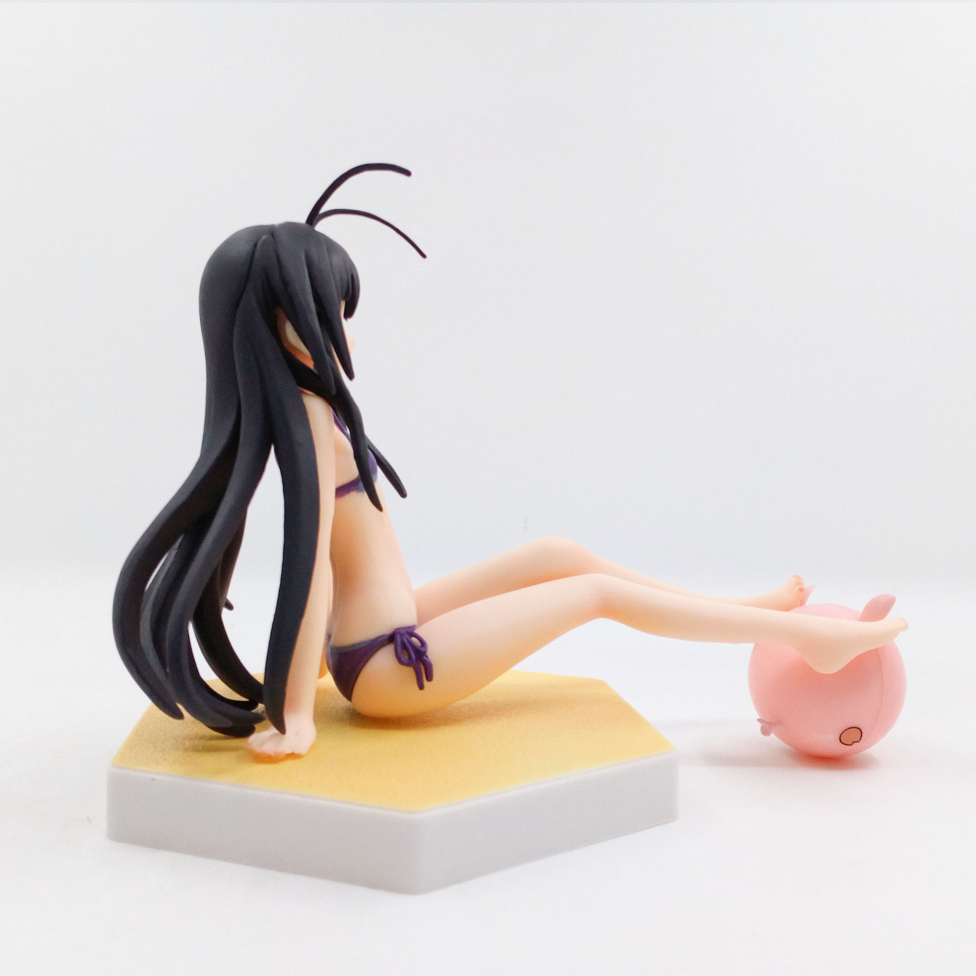 西木动漫手办 wave 沙滩 加速世界 黑雪姬 泳装 水着 公仔