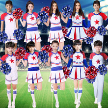 学生儿童啦啦队服装男女套装韩版拉拉队青春啦啦操校园演出表演服