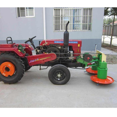 禹鸣机械直供四轮拖拉机前置式单盘割草机 加工订制各种割草机