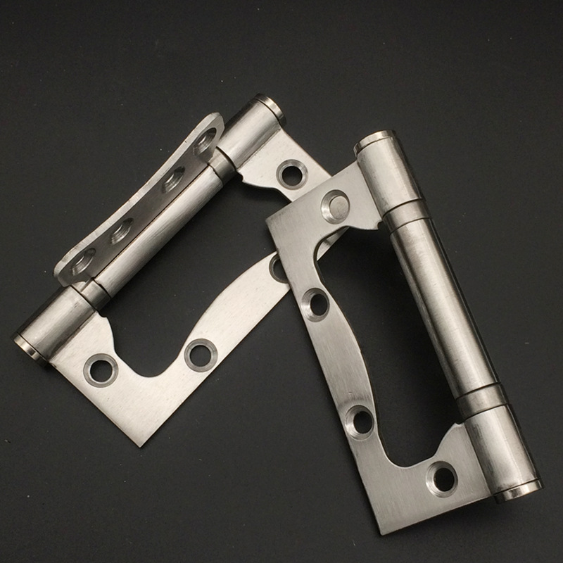 5足标不锈钢子母合页钢木门五金铰链门吸