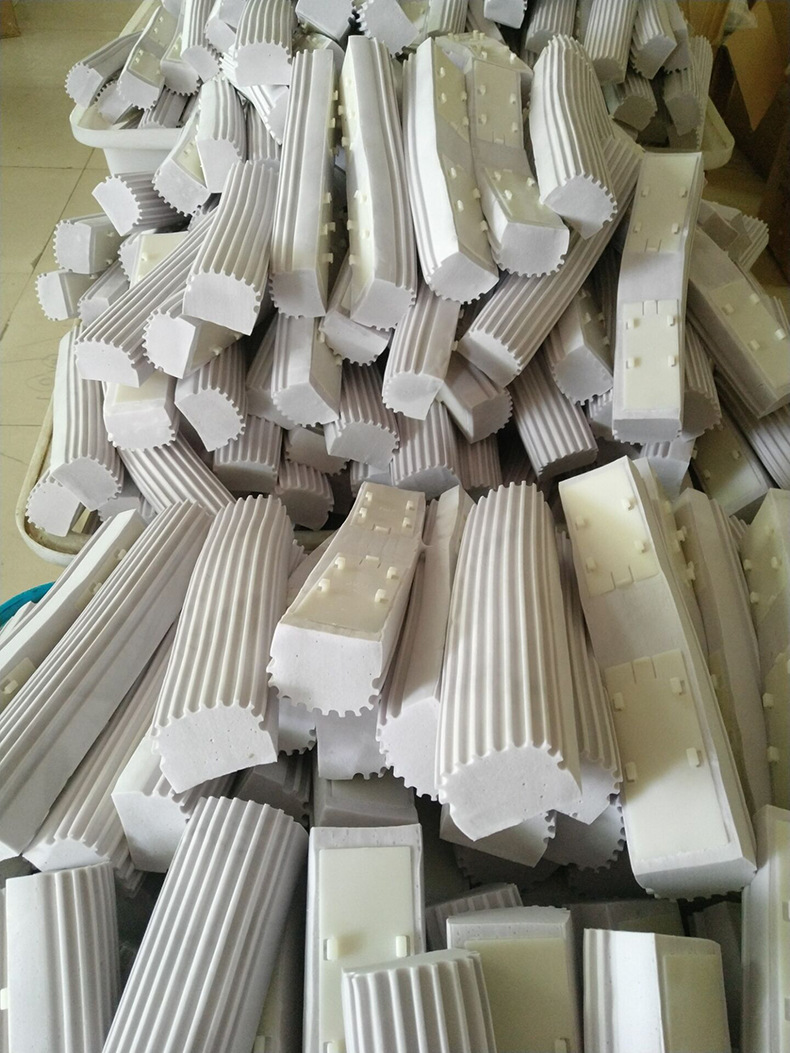 永康拖把配件厂家直供pva胶棉33cm宽片对折胶棉拖把头批发