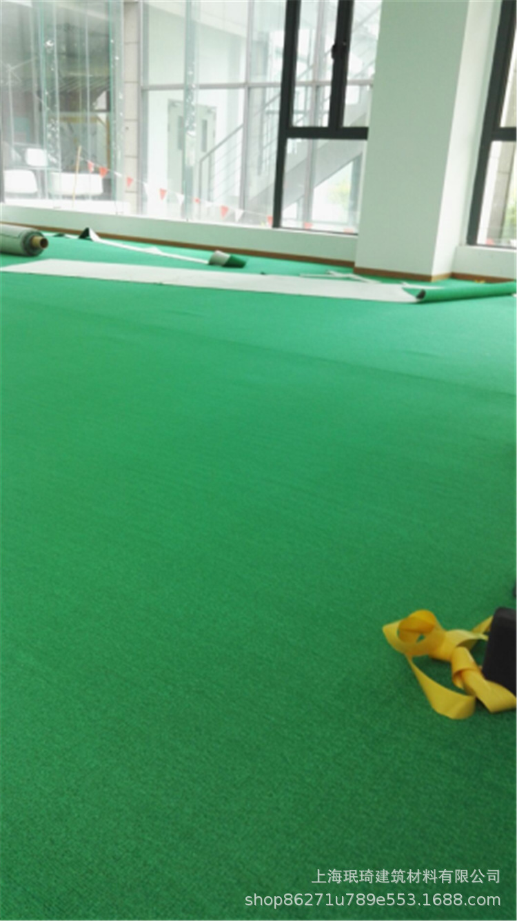 墨绿色纯黑色黑灰色加密防烟头圈绒地毯展厅卧室客厅家用商用地毯