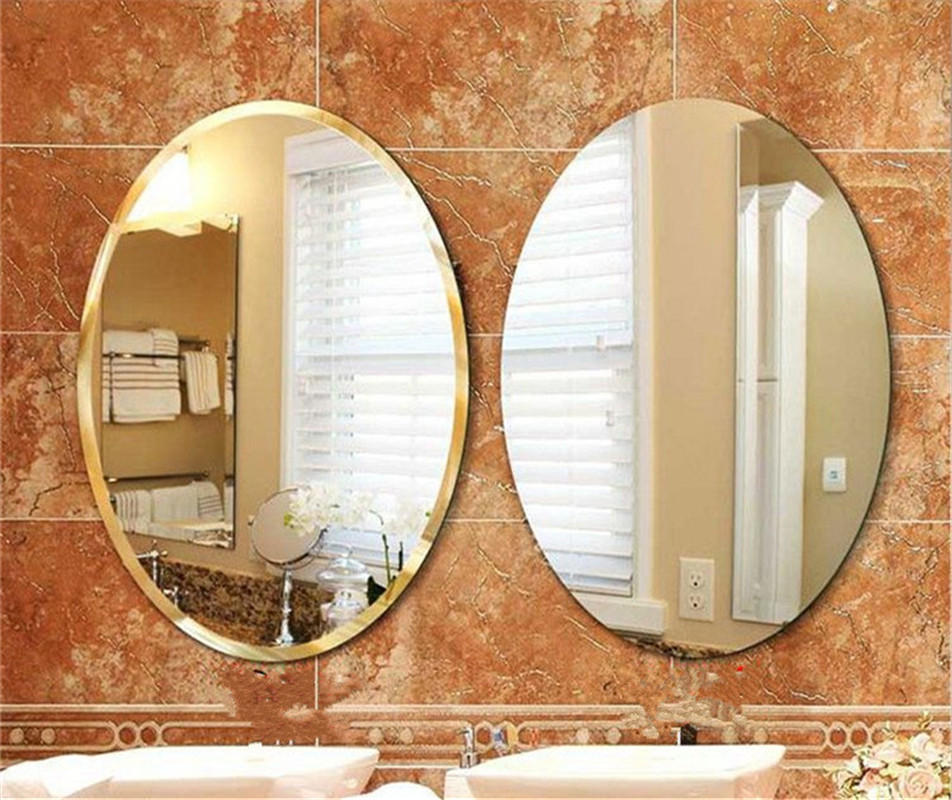 青岛工厂直销铝镜高真空磁控溅射镀铝玻璃镜钢化镜子磨边