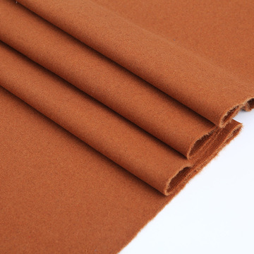 新款粗纺双面细斜纹面料时尚混色大衣细斜纹面料毛呢毛纺面料定制