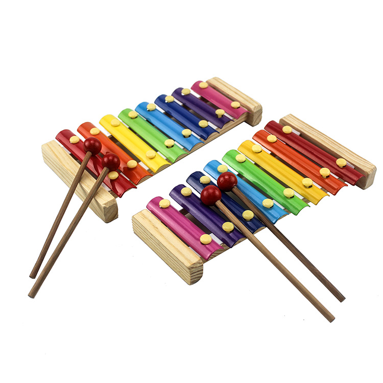 无图八音琴 儿童乐器敲击乐器上音乐课用具八音琴玩具