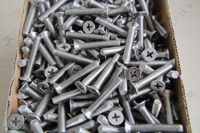 正宗304不锈钢十字沉头螺丝 直径6mm粗细 平头螺钉gb819厂价直销