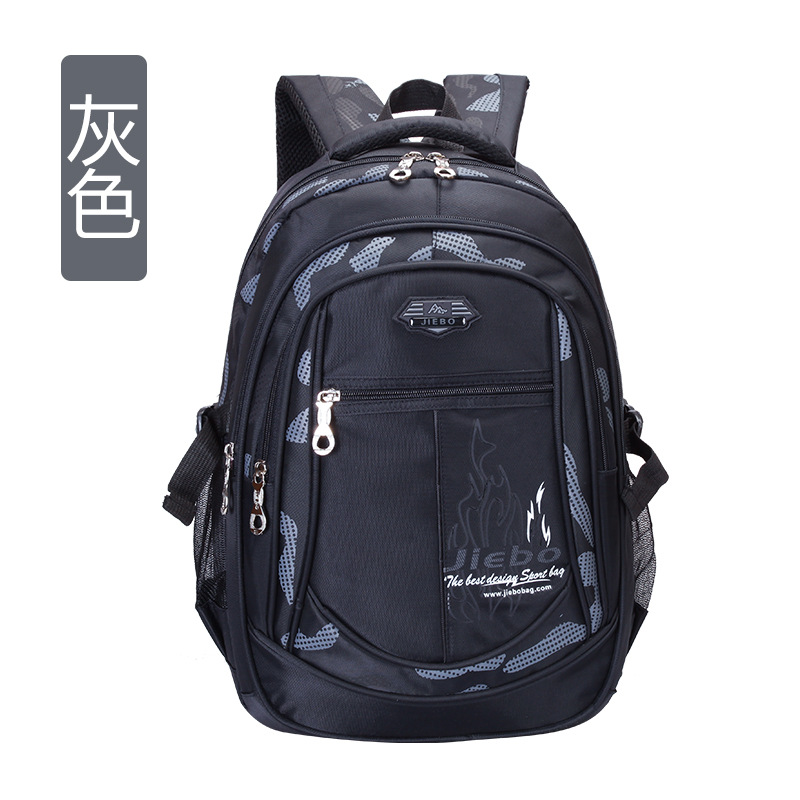 New Children's Backpack High Quality Nylon Fashion Trend Men's and Women's Backpack Wear-Resistant Waterproof Elementary and Middle School Student Schoolbags