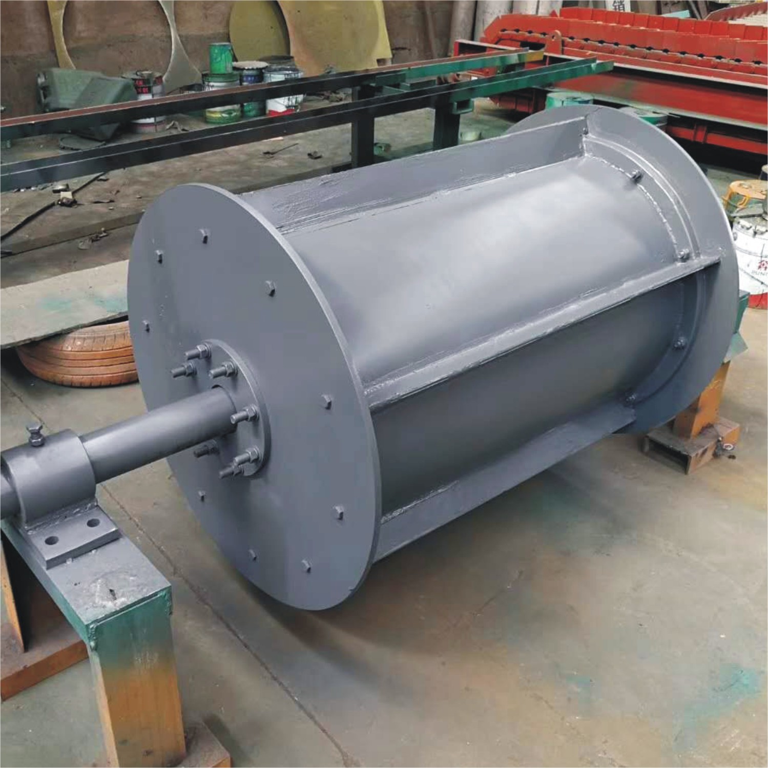 磁性除铁滚筒 锰矿赤铁矿石英砂用强磁辊