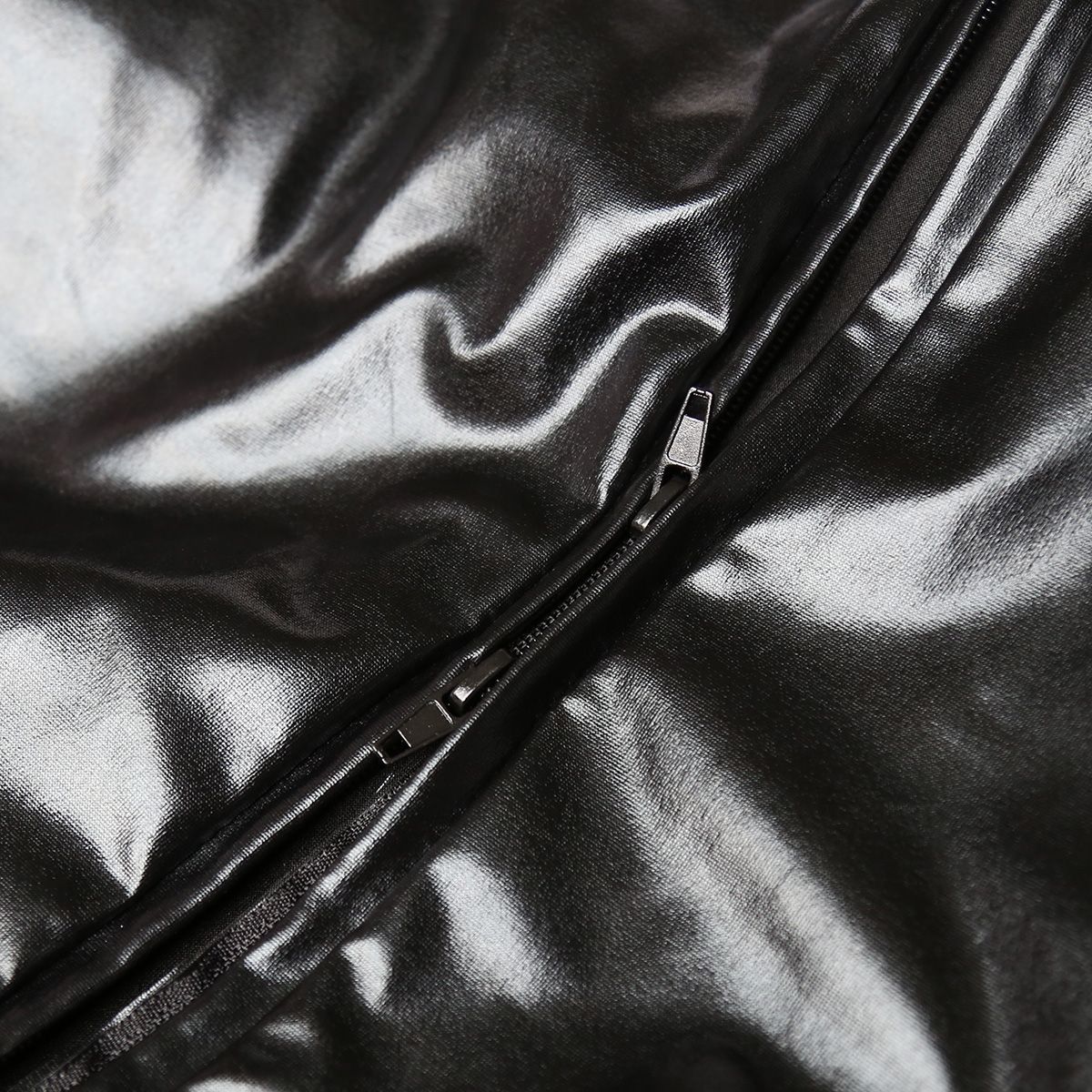 成人漆皮连体束身女王装 开裆皮衣套装夜店演出制服诱惑 情趣内衣