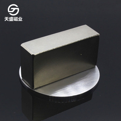 f50*30*15现货正方形磁铁电镀亮色吸铁石f50*30*15钕铁硼强磁