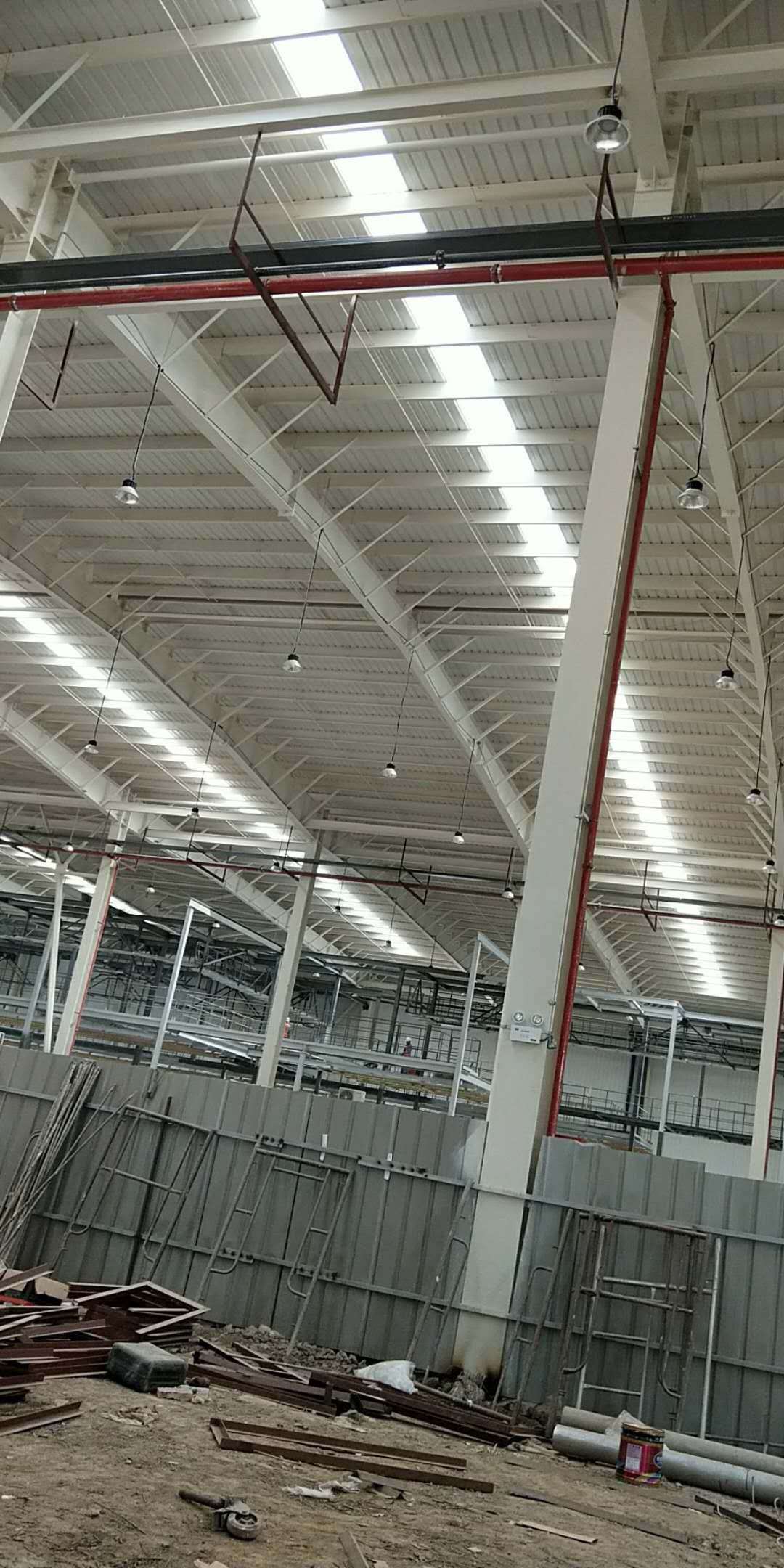 兆昌照明-led工矿灯安装实景图