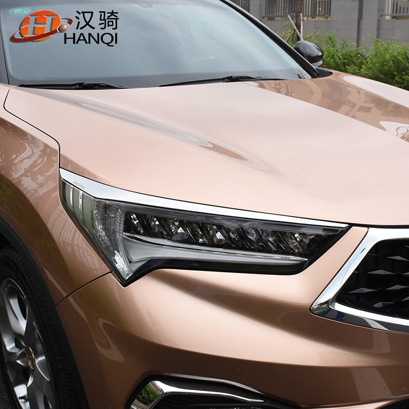 适用讴歌cdx前大灯饰条框车身亮条装饰改装配件汽车外饰品加装