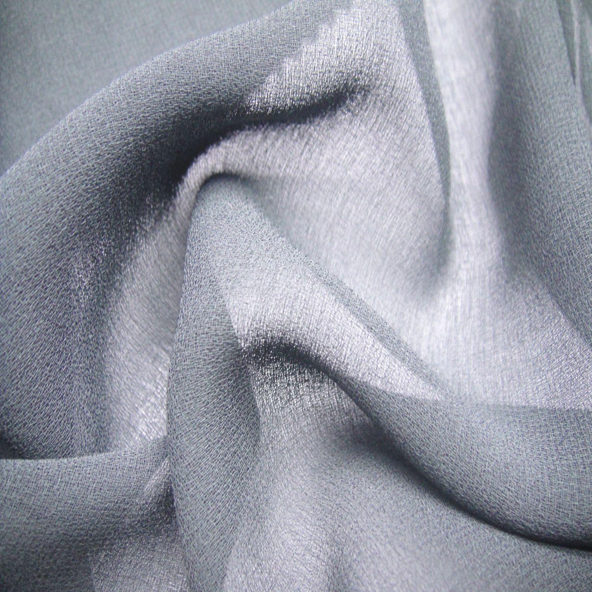 20d 26d*50d海岛丝乱麻雪纺 高档女装衬衣衬衫面料