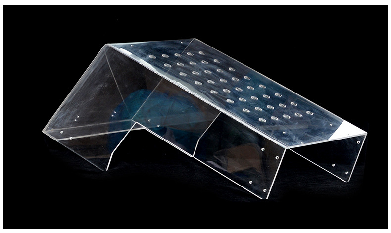 大型亚克力机罩盖板透明防尘白色亚克力机罩焊接有机玻璃加工