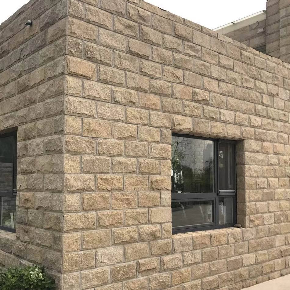 围墙石材厂家现货供应大理石外墙砖图片效果图