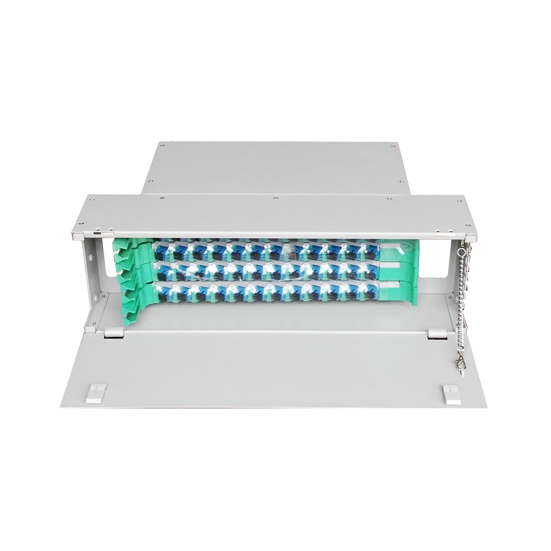 48芯odf,光纤配线架,满配含法兰及尾纤