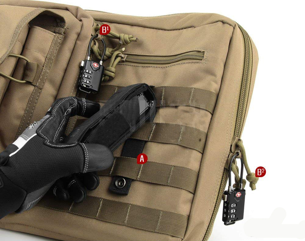 枪包战术户外cs野战背包 附件狩猎钓鱼包36英寸枪袋