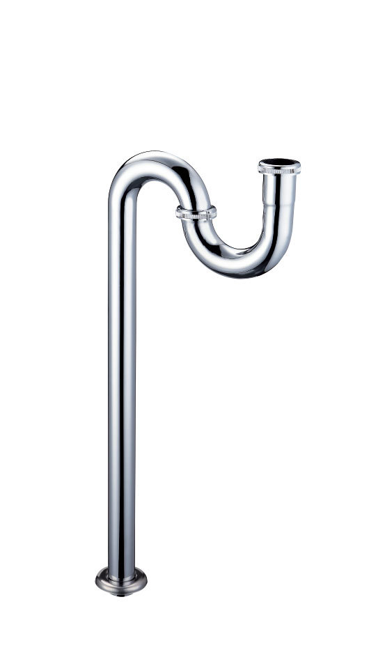 厂家直销 加厚面盆下水器台盆洗手盆不锈钢s弯下水管防臭落水管