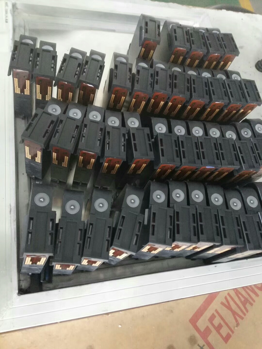 喷码机厂家手持在线喷码机墨盒快干水性黑色彩色墨盒