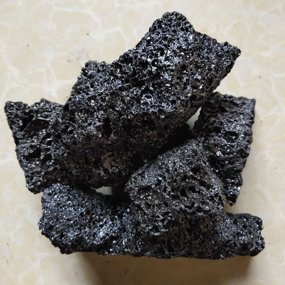 永顺达厂家直销焙烧隧道窑沥青焦块 固定碳96硫小于0.