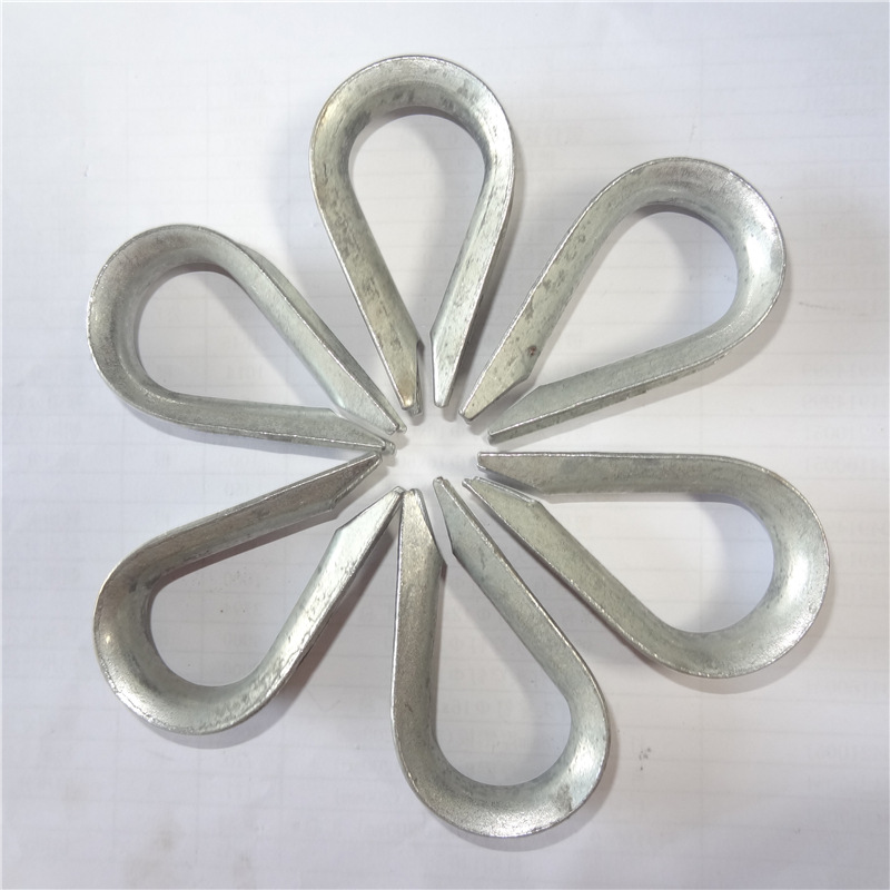 五股镀锌衬环拉线衬环三股 五股 七股鸡心环心形环厂家直销