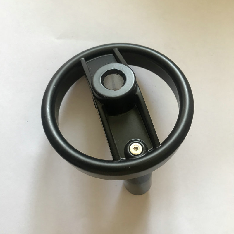 供应双辐条可折小手轮坚固耐用手轮 塑料胶木电木机床手轮