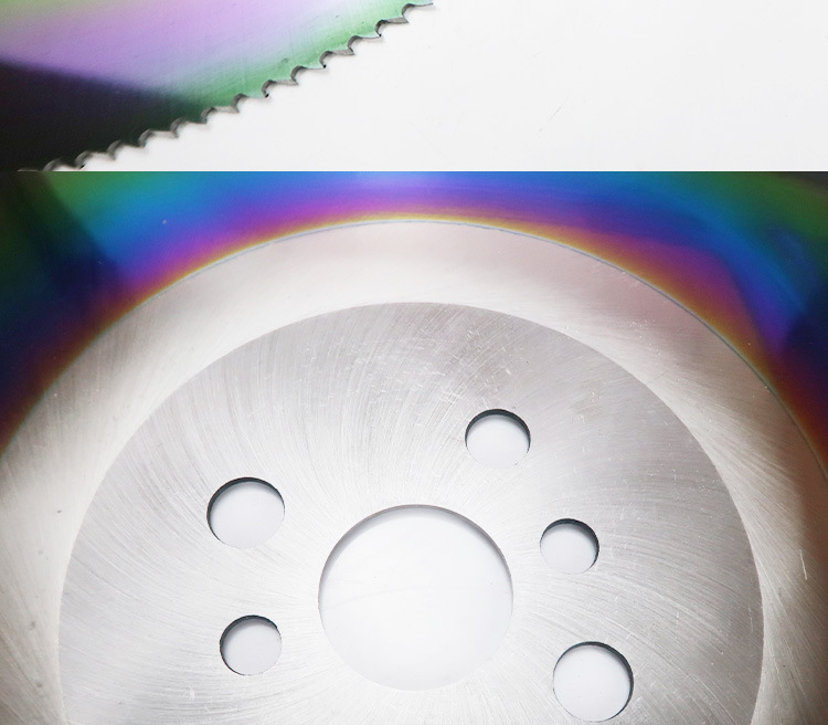 厂家直销批发七彩m42含钴机用锯片 高速钢圆锯片 275切割锯片