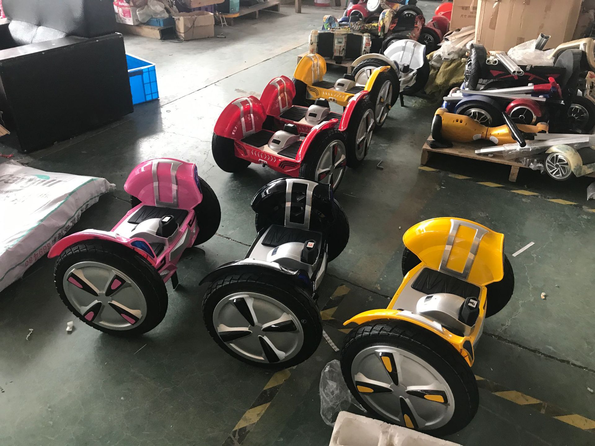 hoverboard平衡车14寸长杆越野平衡手两轮自平衡app扭扭车漂移车