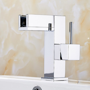 led温控铜水龙头