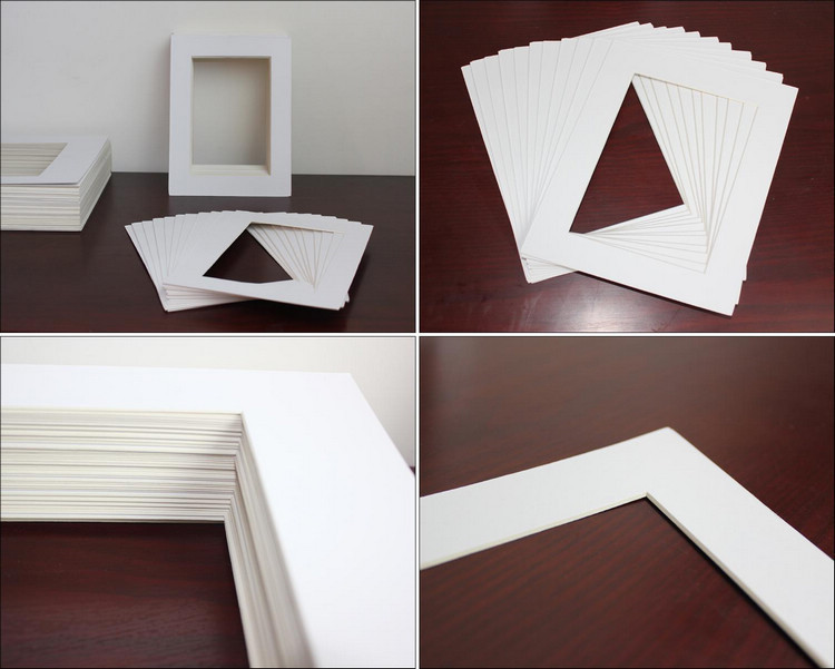 正方形卡纸 相框专用卡纸 加厚实木相框画框卡纸 工厂直销 批发