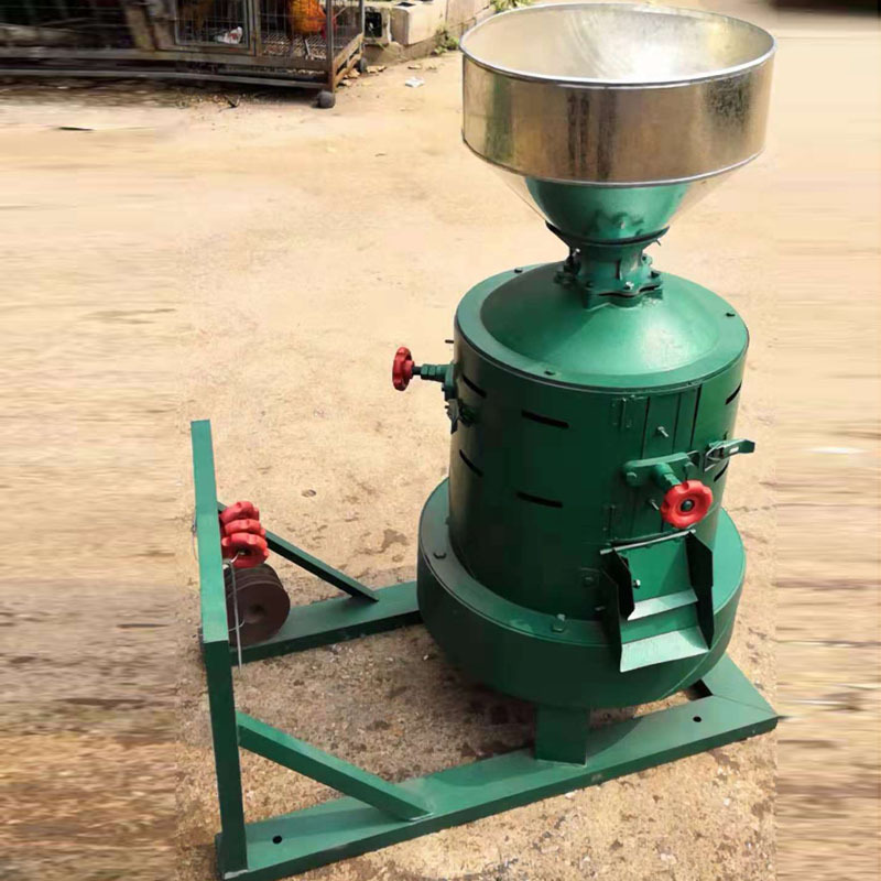 新型砂轮碾米机 玉米磕皮粉碎茬子机 商用高粱水稻谷子抛光碾米机