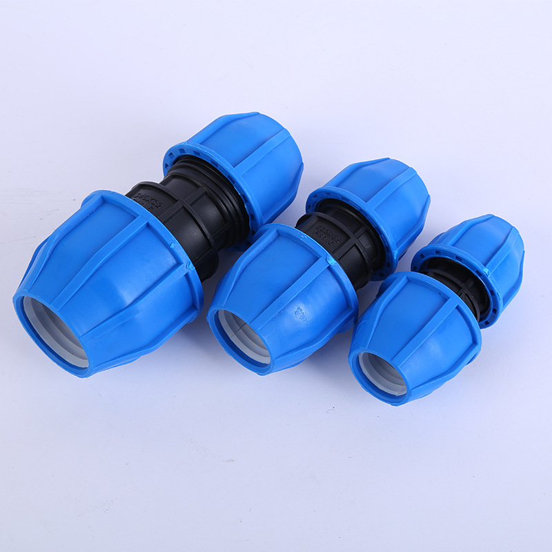 pe异径快速直接 水管抢修快速接头 免热熔管件活接配件