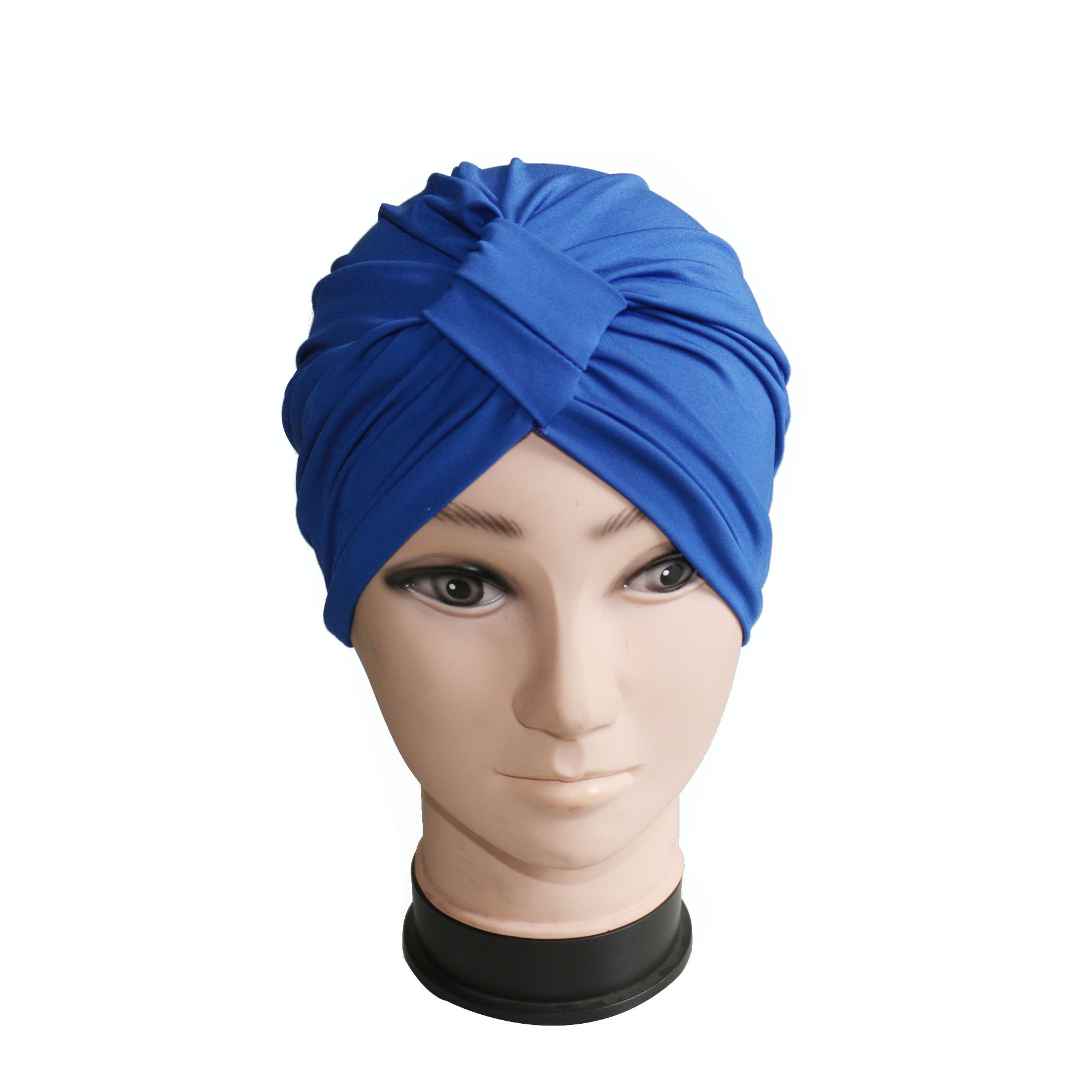 批发穆斯林女式新款莫代尔单色印度帽化疗帽包头帽 turban hats