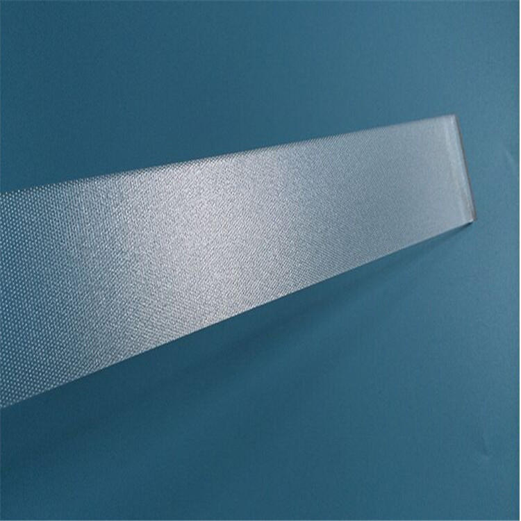 专业供应圆形磨砂玻璃 蒙砂台阶玻璃 异形钢化渐变蒙砂工艺玻璃