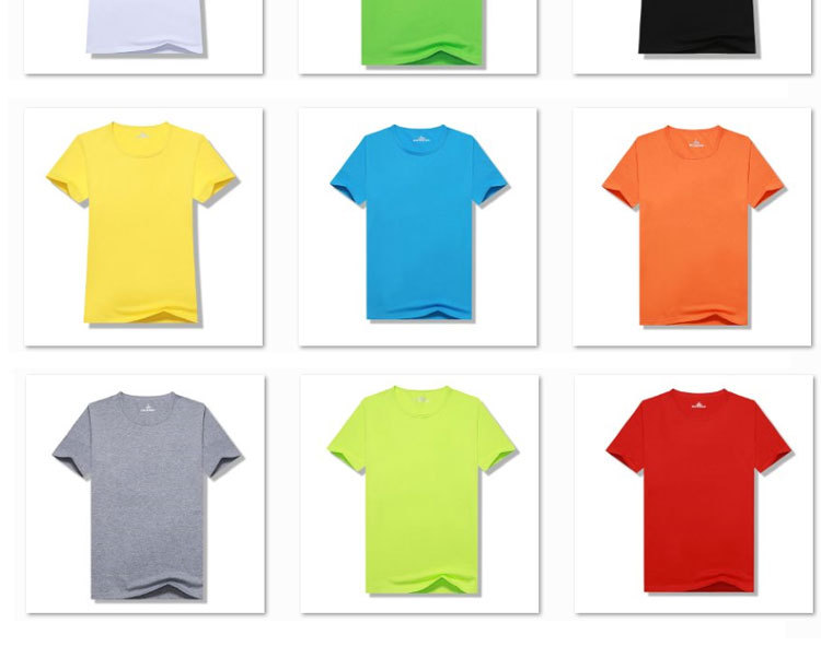 夏季男士莱赛尔批发热转印t恤定制短袖白色文化衫热升华印logo