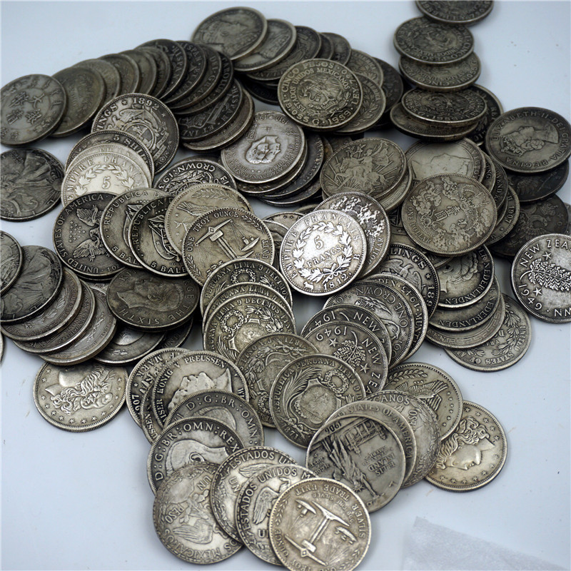 铜芯银元美国银元1873坐洋自由女神银币银圆外币纪念币仿古币