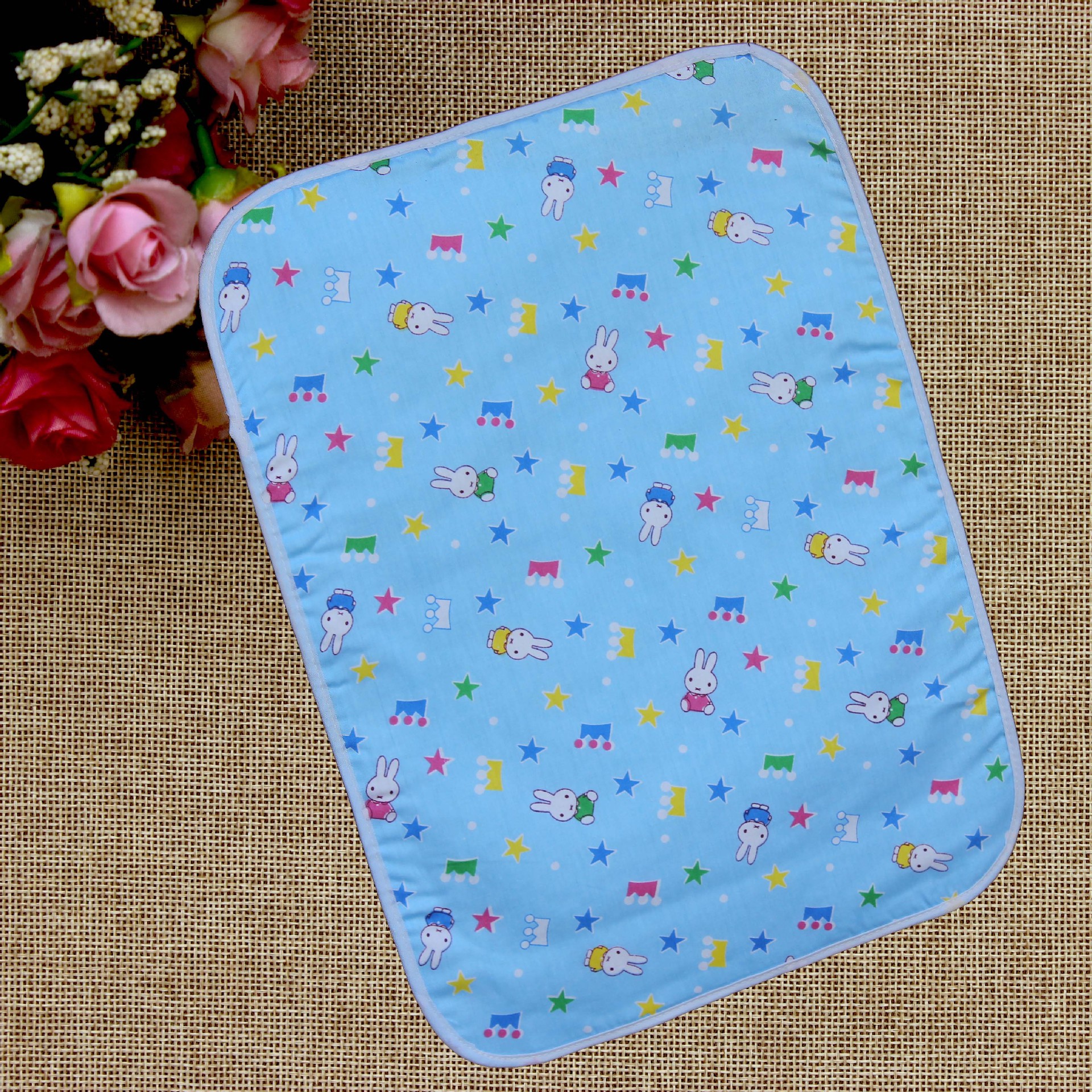 新生儿童四季厚款防水隔尿垫婴儿尿不湿纯棉姨妈月经防漏护理床垫