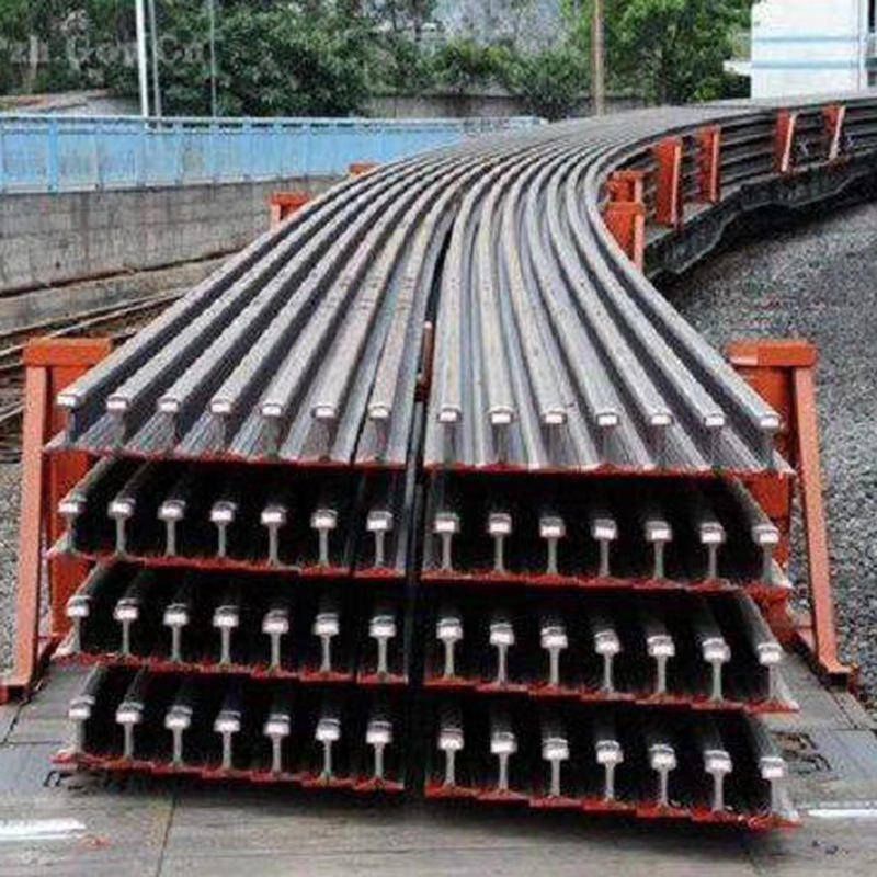 现货供应qu71mn火车铁路轨道钢 国标铁路轨 起重机 吊车钢轨