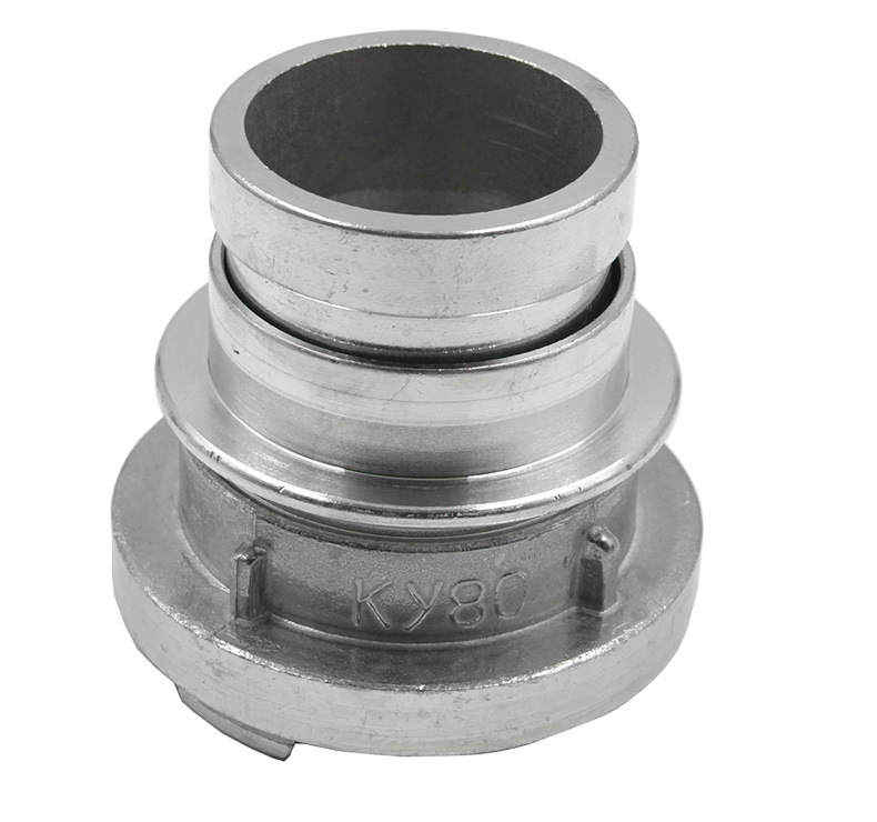 80雄转80内扣卡式快速接口消防水带异径转换接头80公转80内扣3寸