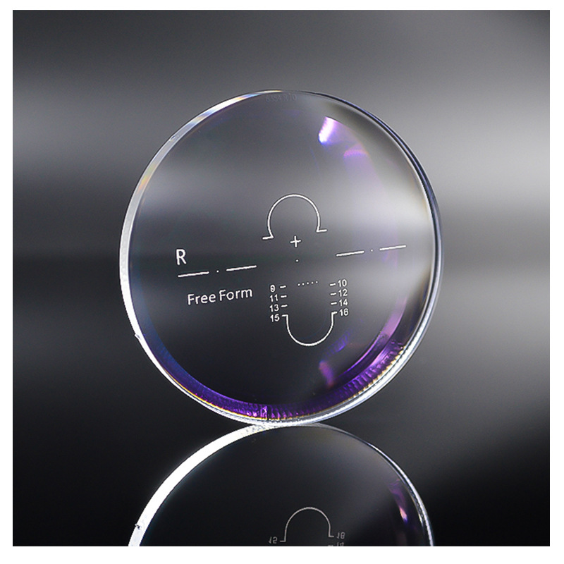 61外渐进多焦点镜片 加硬加膜树脂镜片 外渐进近视眼镜片