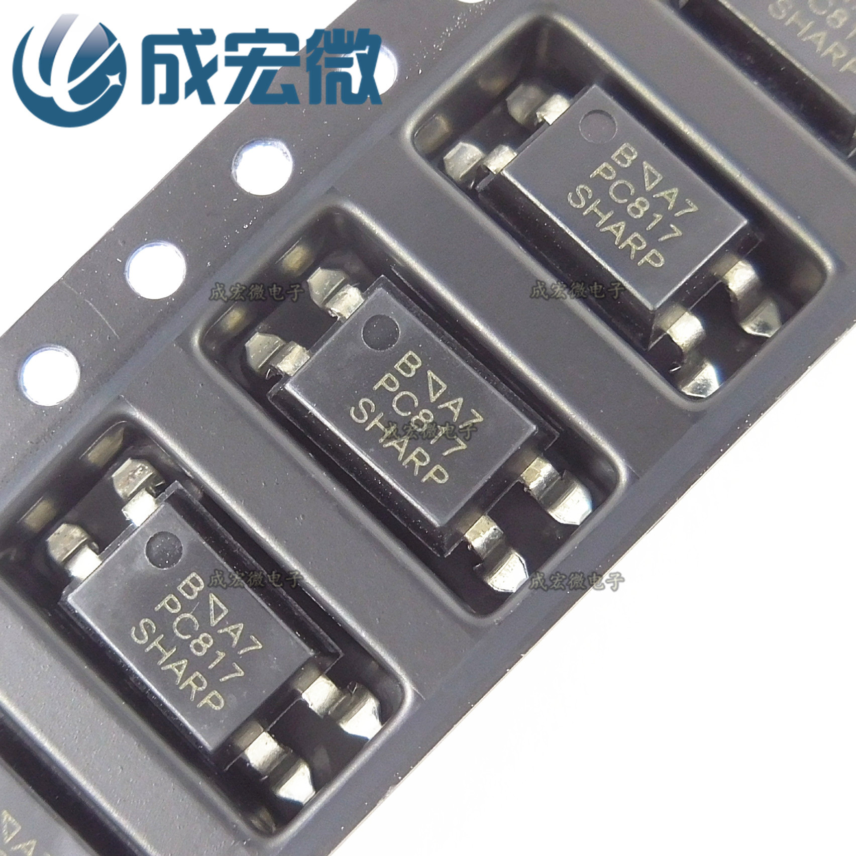 pc817c 817c sop4 sharp夏普 晶体管输出光电耦合器 全新现货