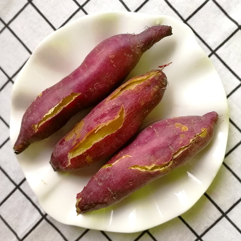 越南板栗薯 进口板栗红薯 新鲜薯水果 非紫薯 2斤试吃装 包邮